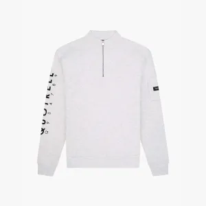 DEFENDER HALFZIP | LIGHT GREY MELEE/BLA