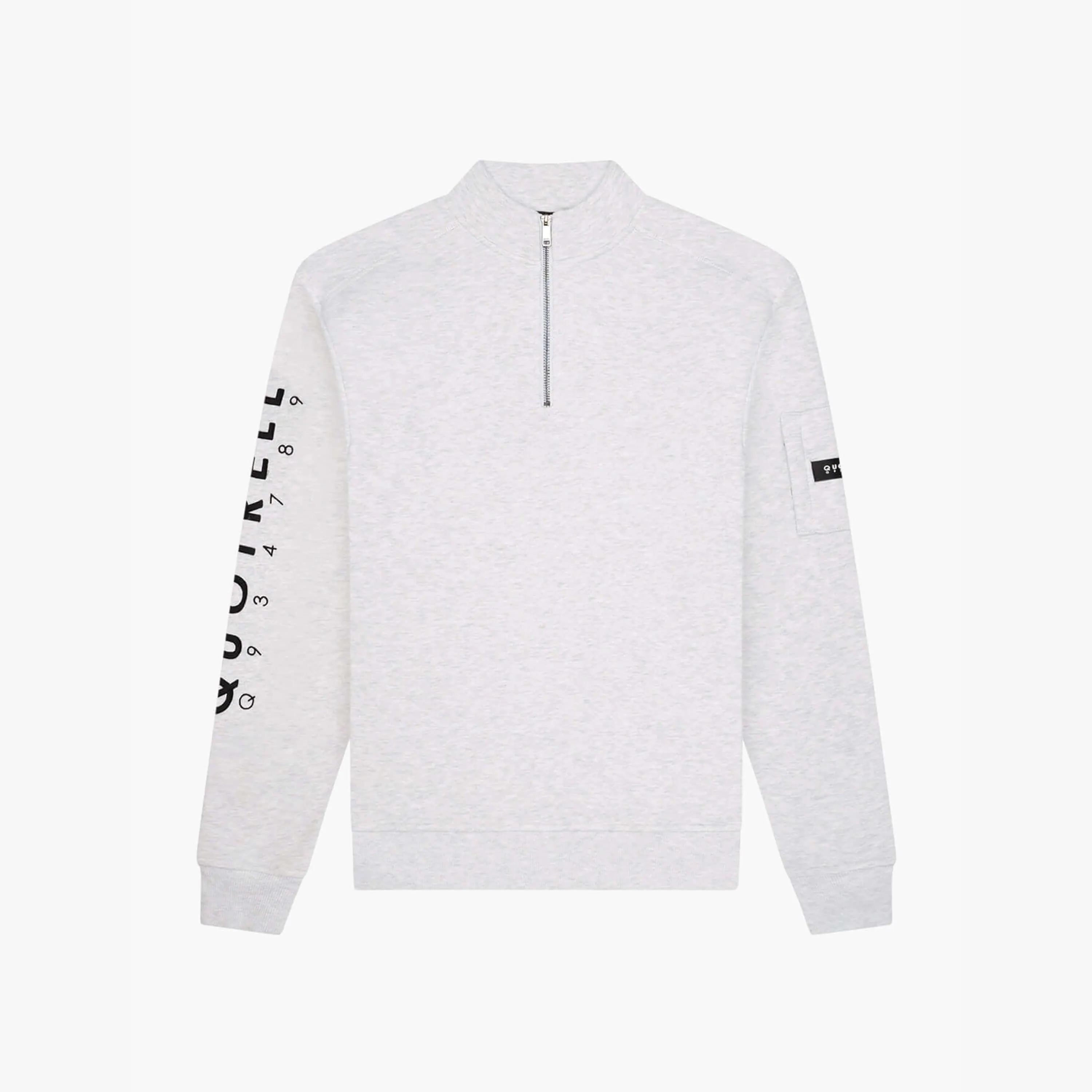 DEFENDER HALFZIP | LIGHT GREY MELEE/BLA