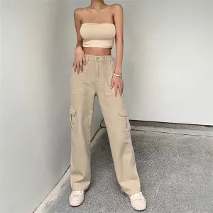 Denim Cargos