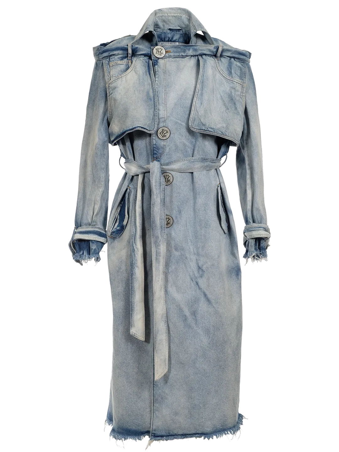 Denim Trenchcoat