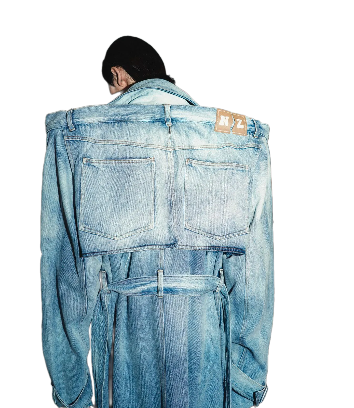 Denim Trenchcoat