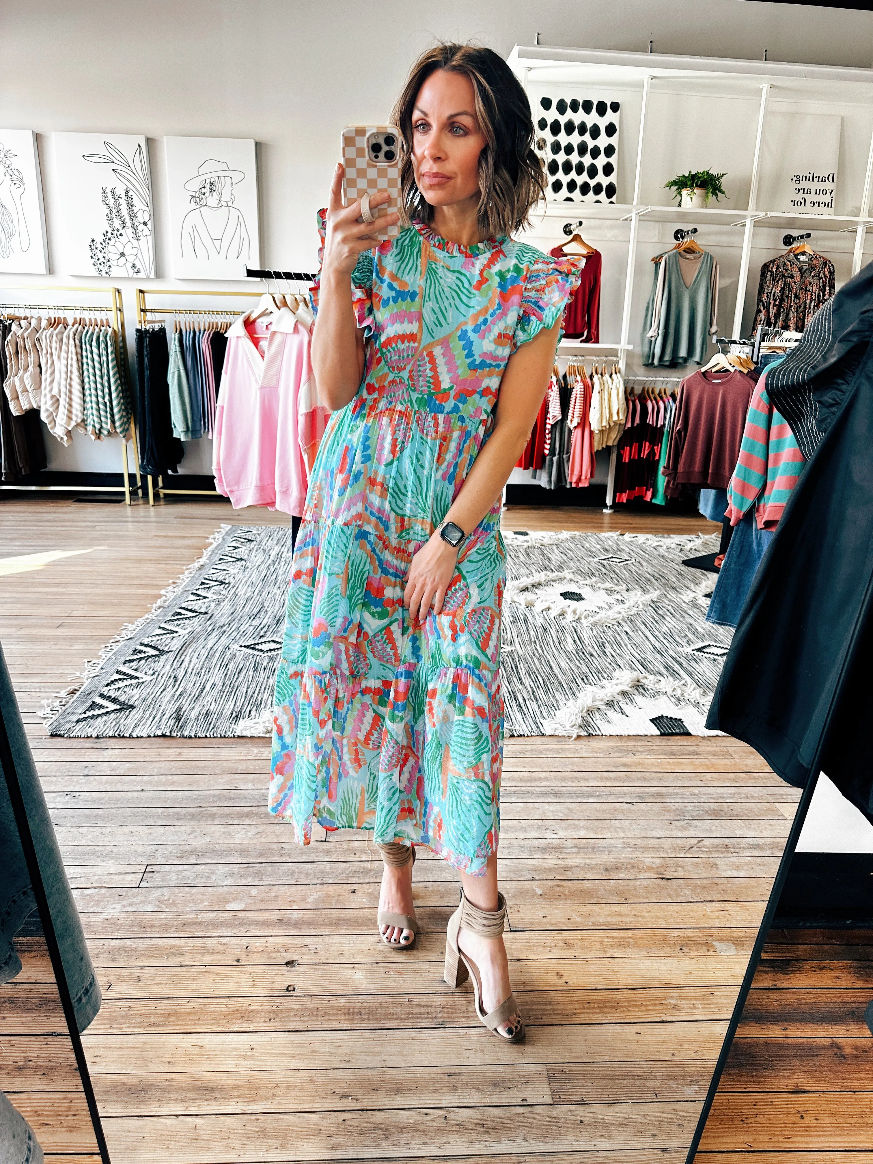 Dream of Spring Midi Dress