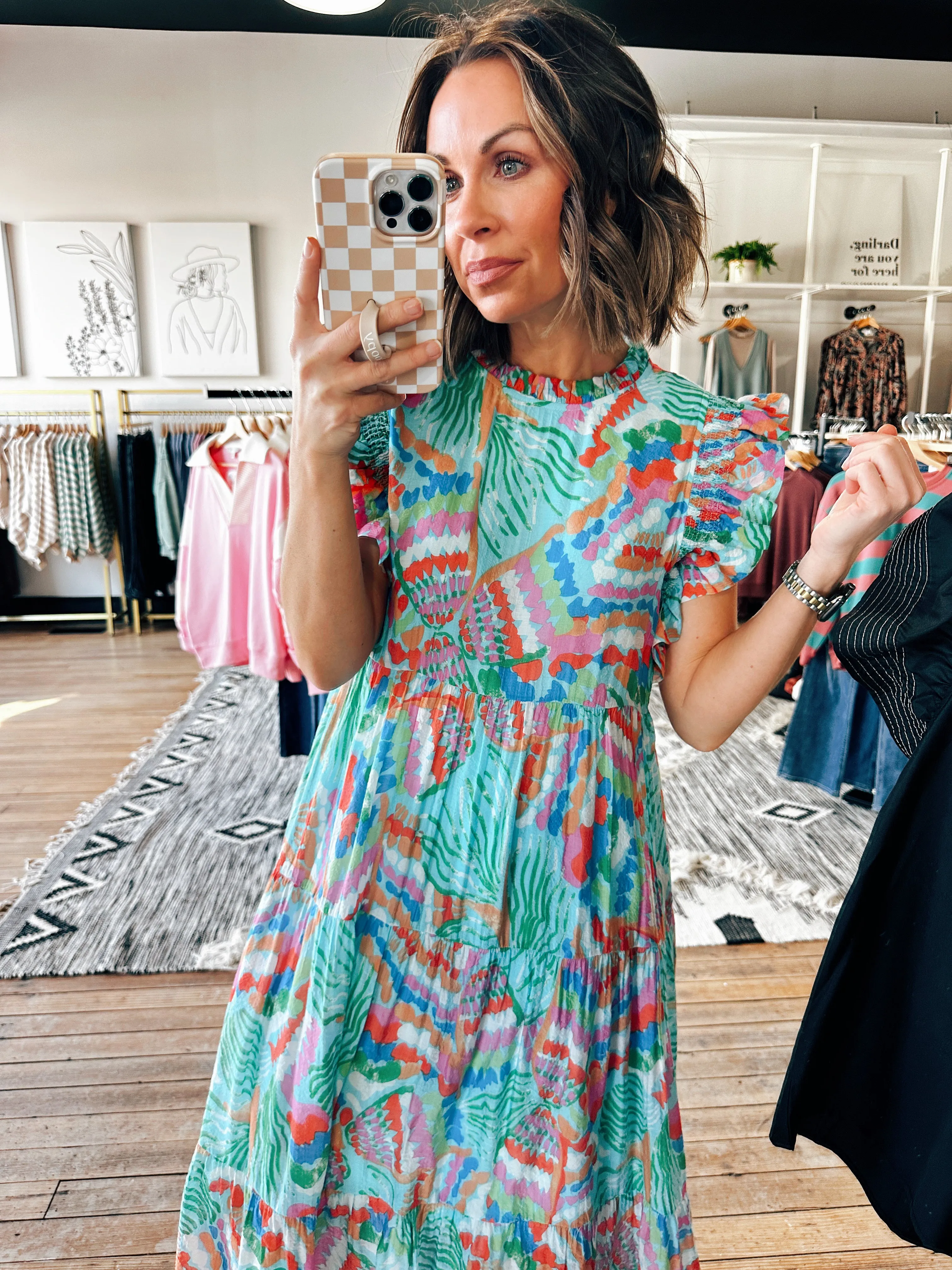 Dream of Spring Midi Dress
