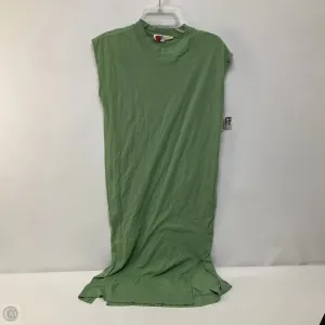 Dress Casual Midi By Free People In Green, Size: Xs
