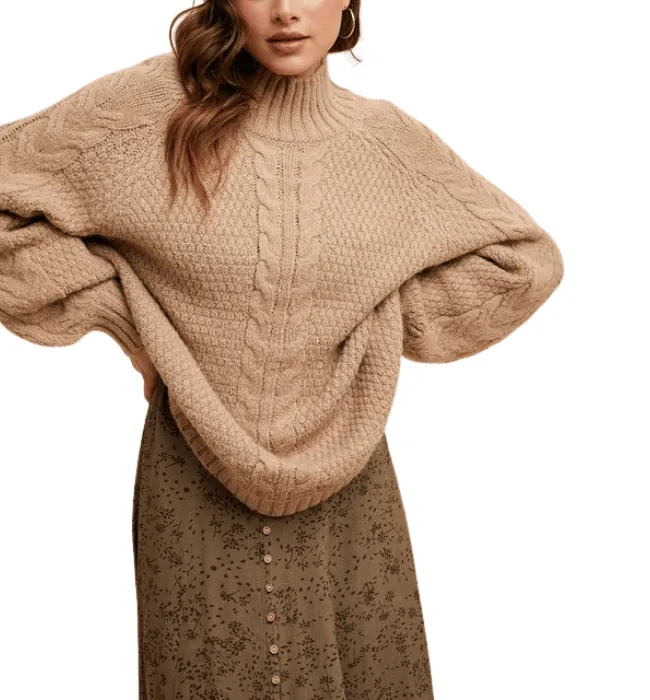 Ella Cableknit Sweater