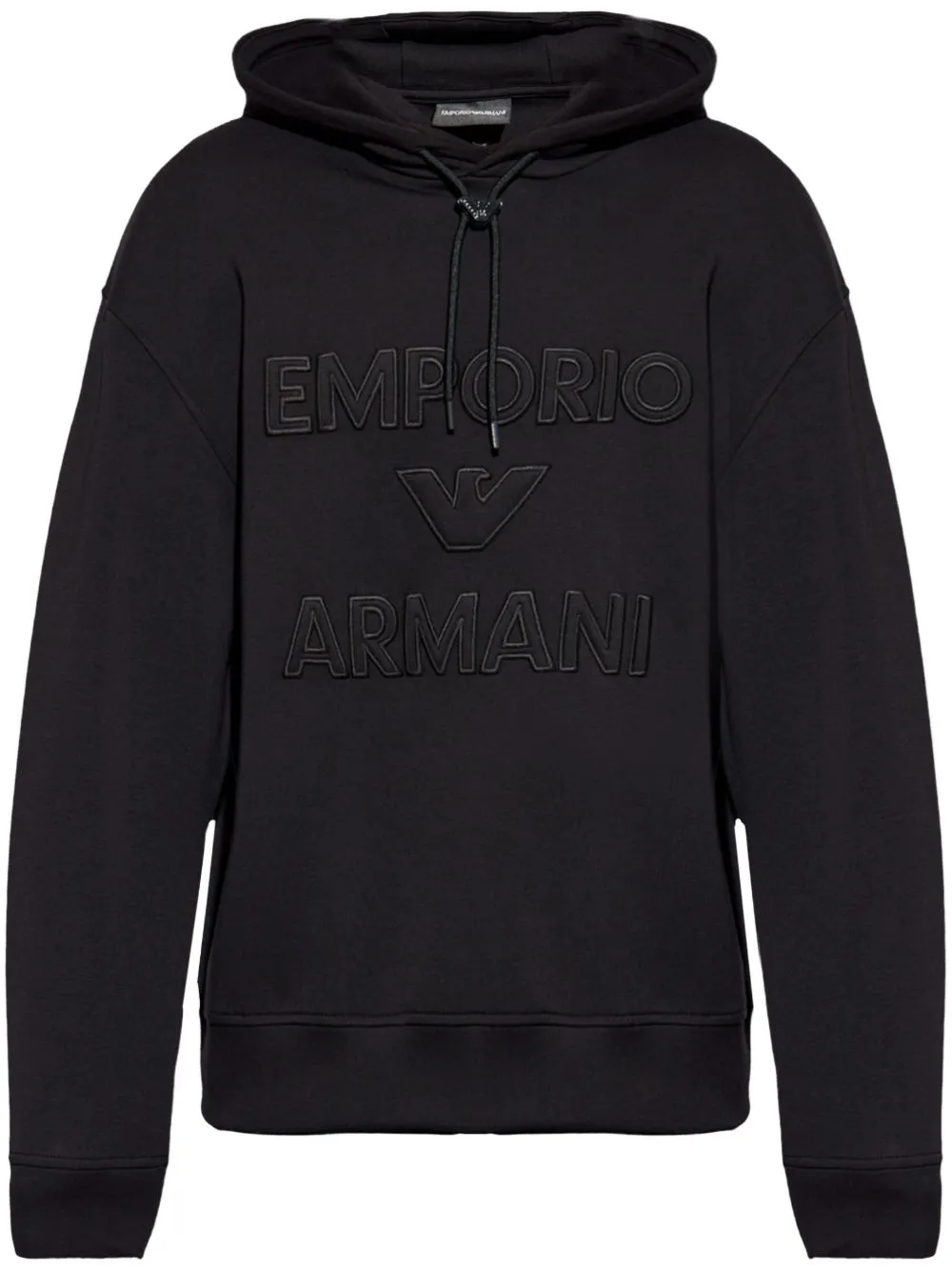 Emporio Armani Logo Cotton Hoodie