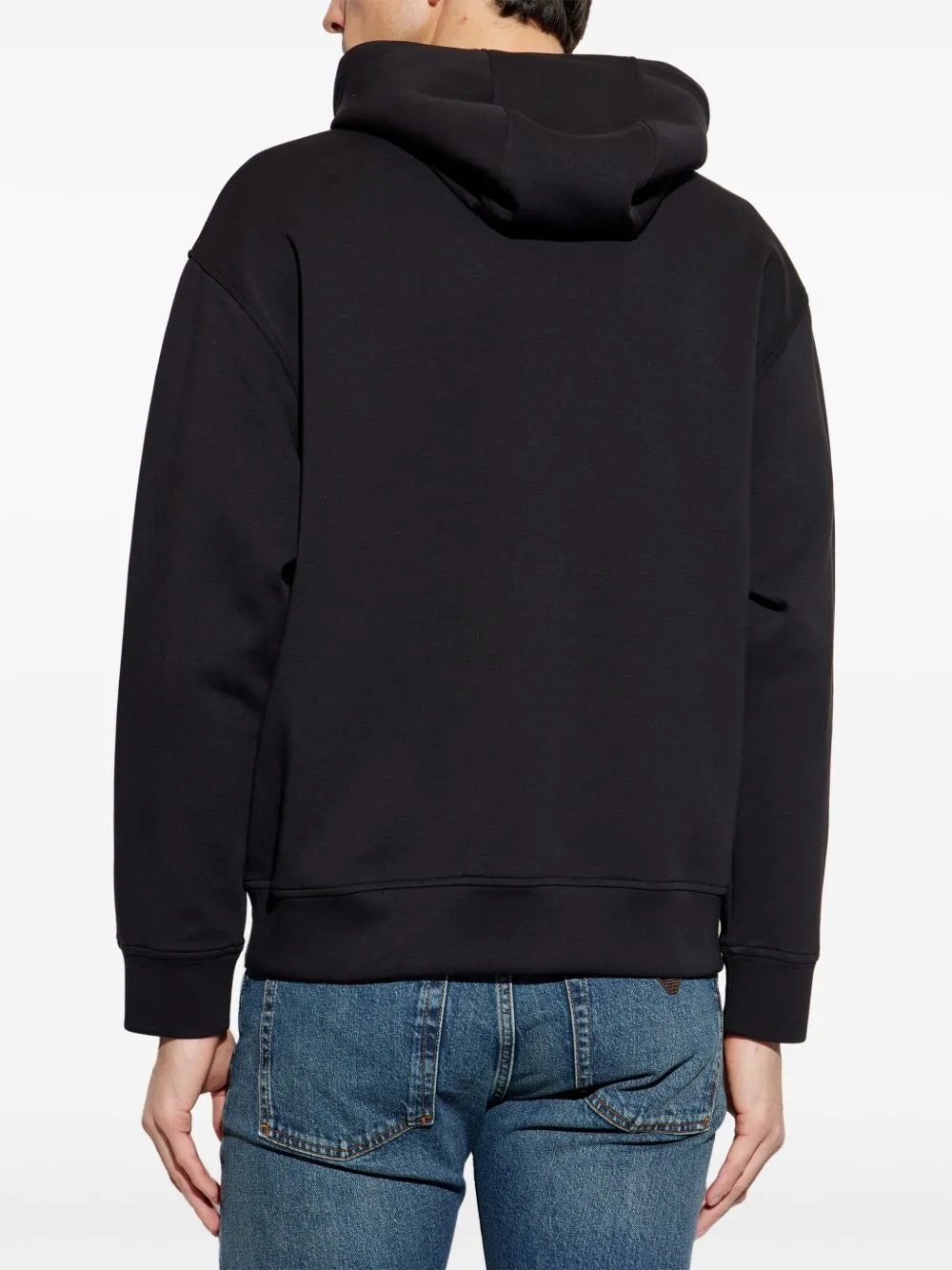 Emporio Armani Logo Cotton Hoodie