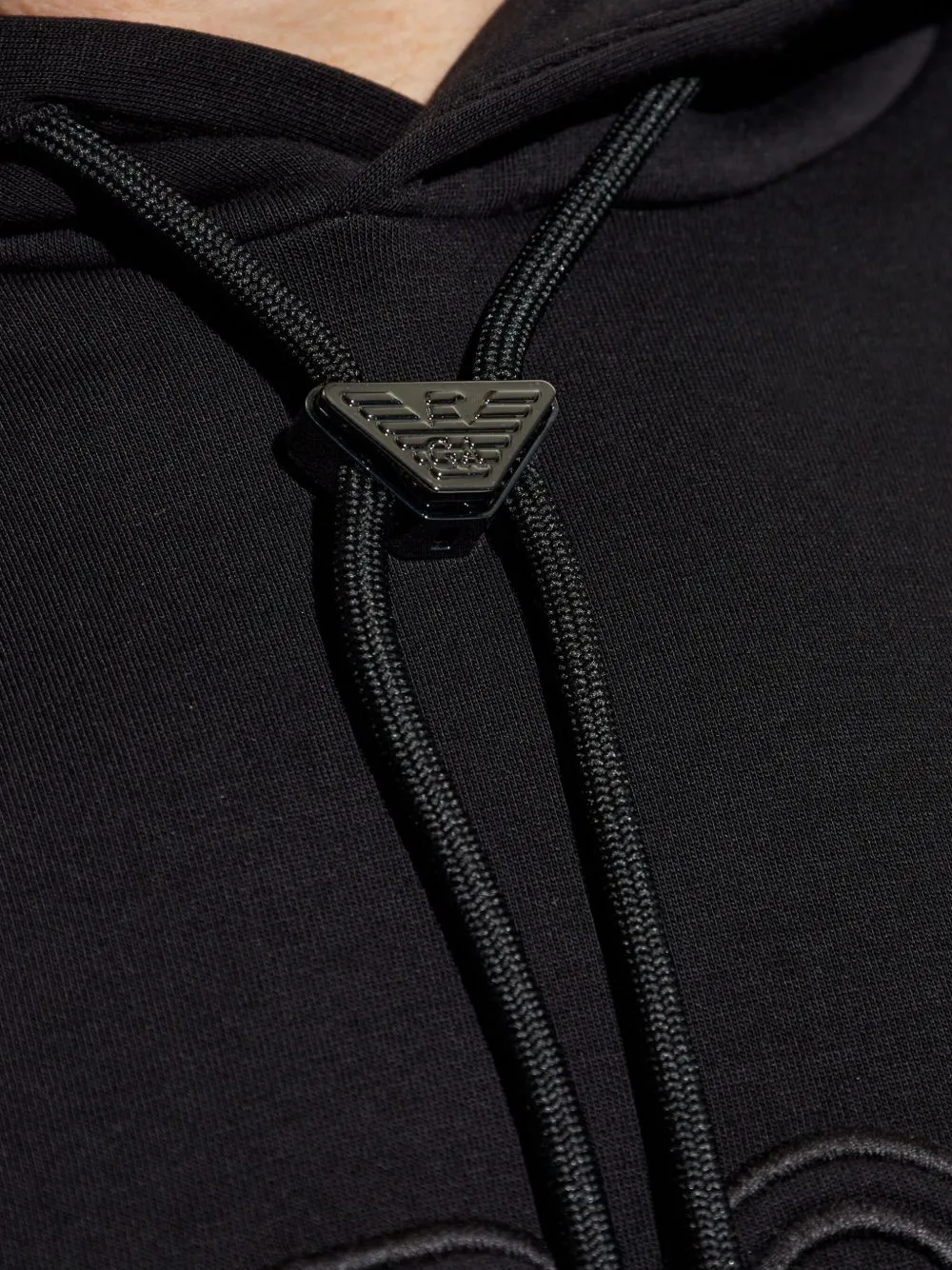 Emporio Armani Logo Cotton Hoodie