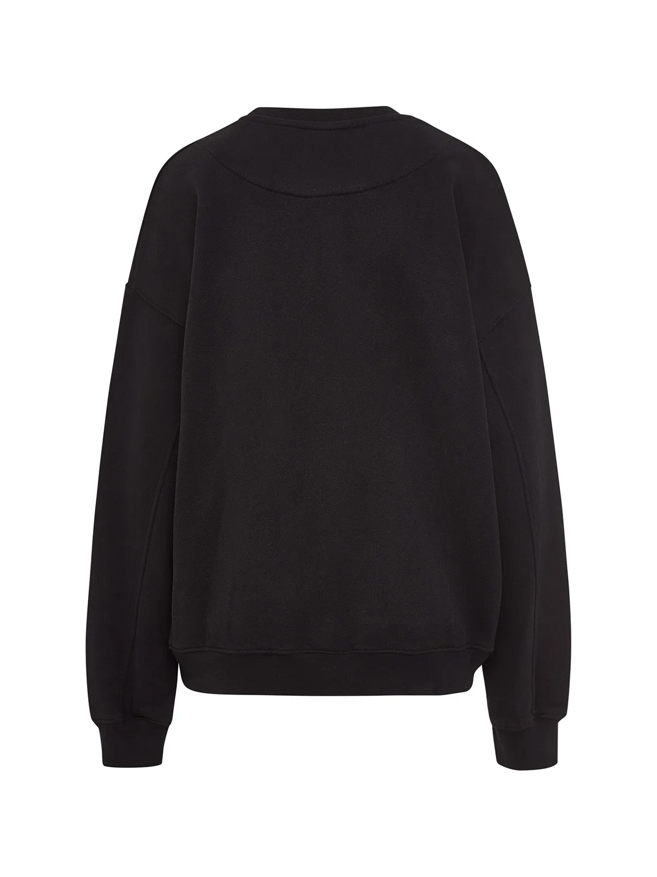 ESSENTIALS - College Sweater  •  Black