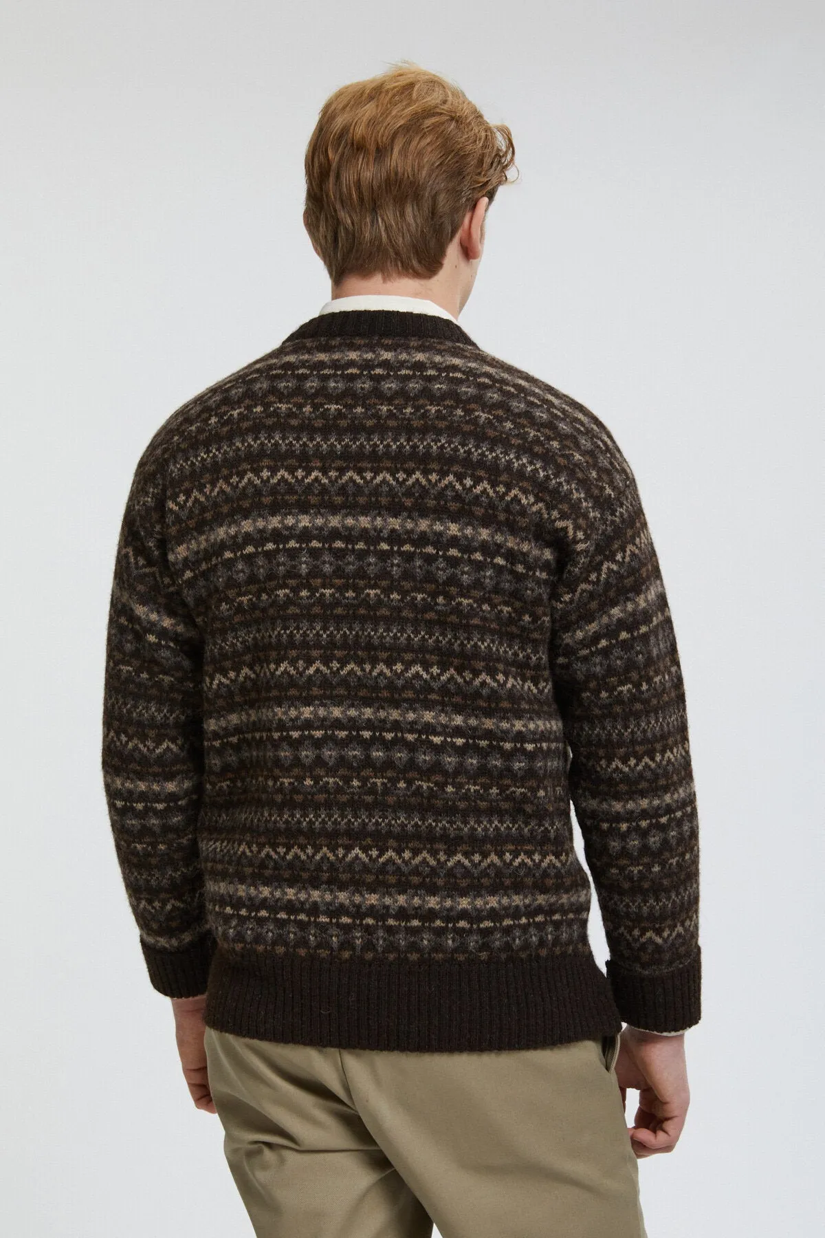 FAIRISLE CREWNECK SWEATER