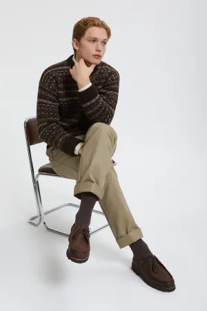 FAIRISLE CREWNECK SWEATER