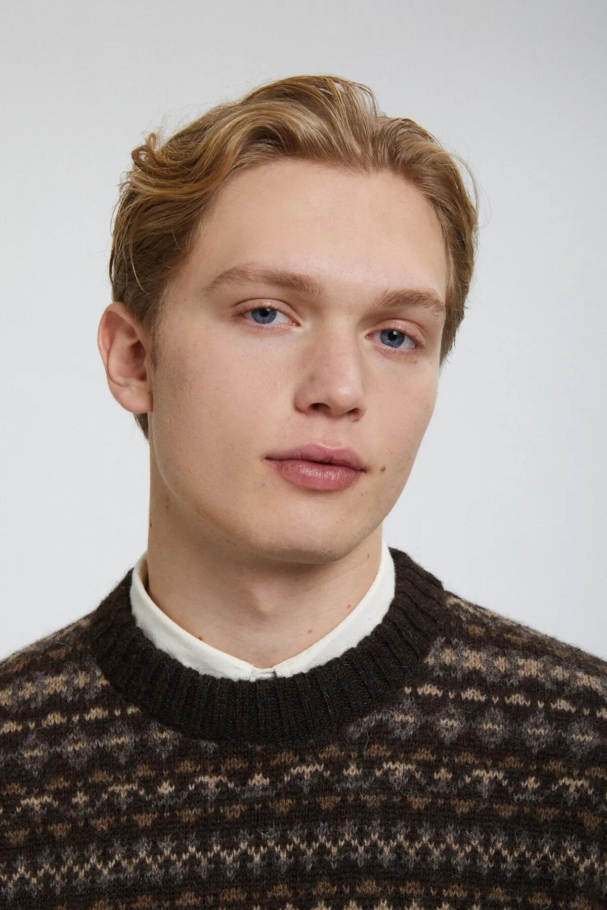 FAIRISLE CREWNECK SWEATER