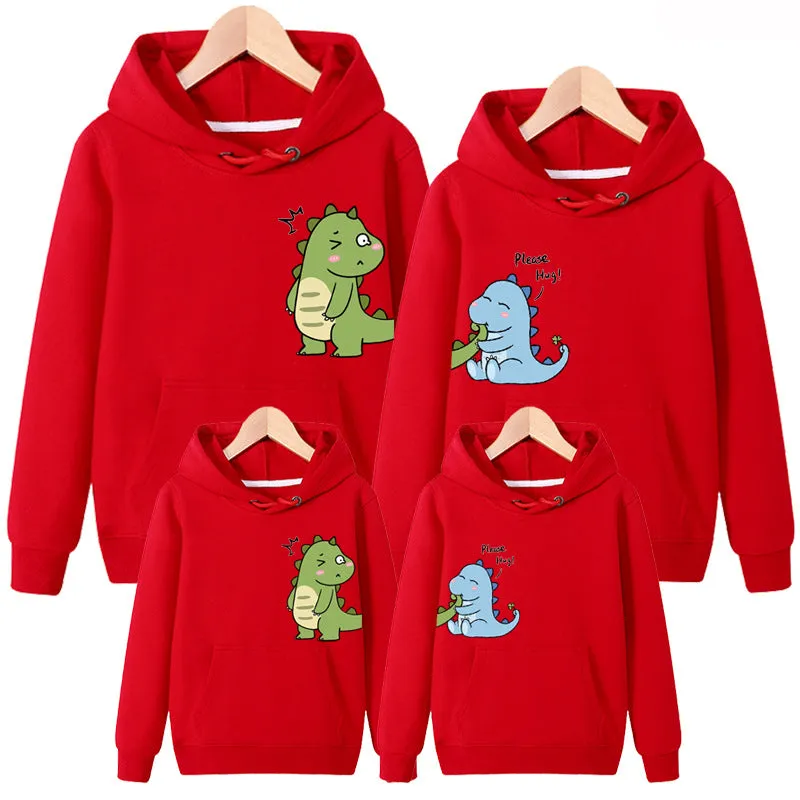 Family Matching Dragon Hug Sweater