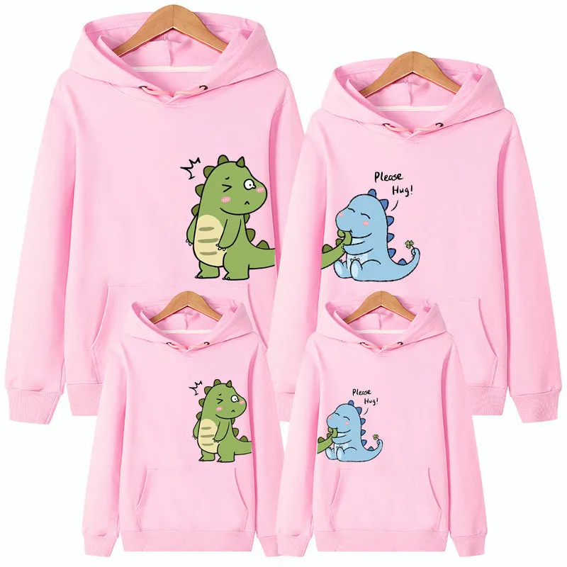 Family Matching Dragon Hug Sweater