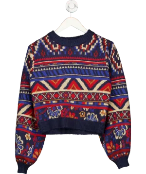 Farm Rio Multicoloured Knit Sweater UK XS
