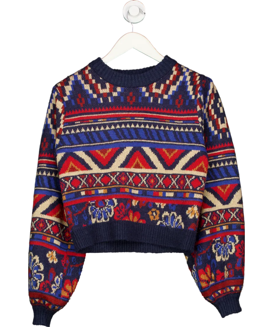 Farm Rio Multicoloured Knit Sweater UK XS