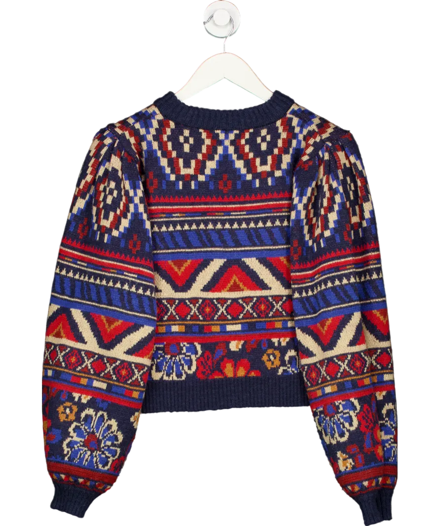Farm Rio Multicoloured Knit Sweater UK XS
