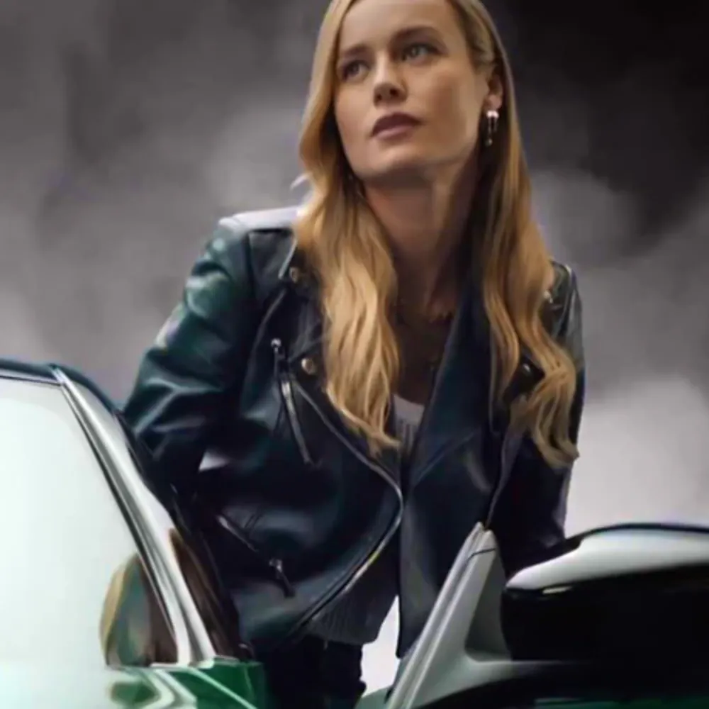 Fast X 2023 Brie Larson Black Jacket