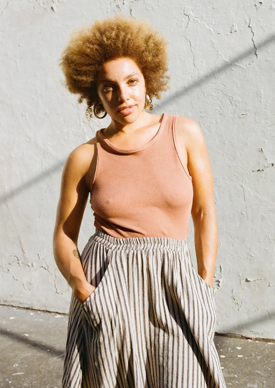 Fawn Skirt Stripe