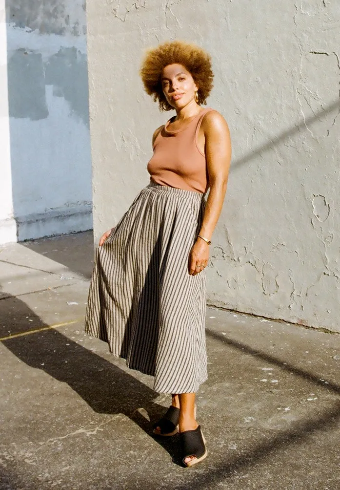 Fawn Skirt Stripe