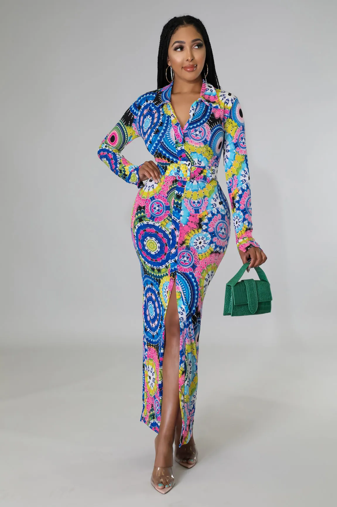 Feebie Long Dress Plus