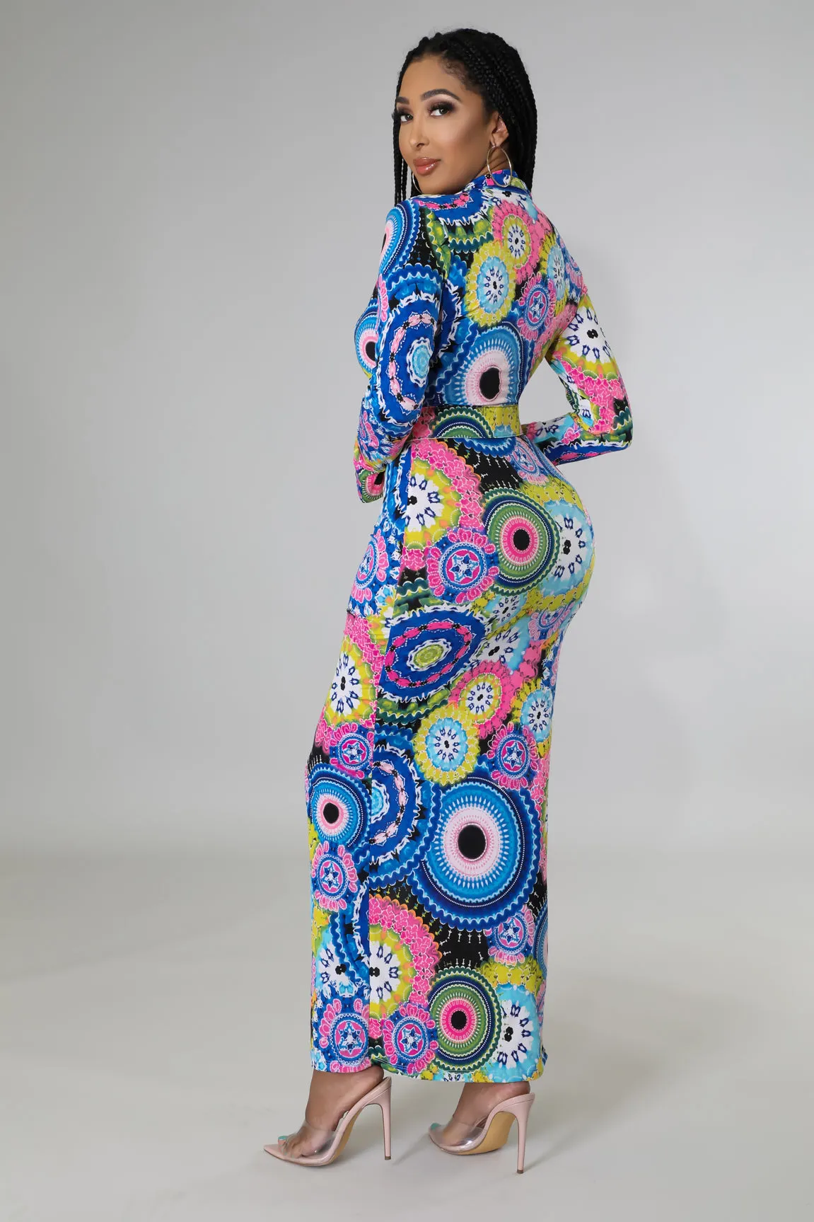 Feebie Long Dress Plus