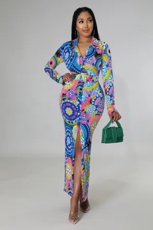Feebie Long Dress Plus