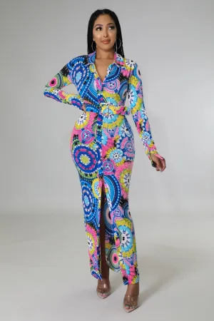 Feebie Long Dress