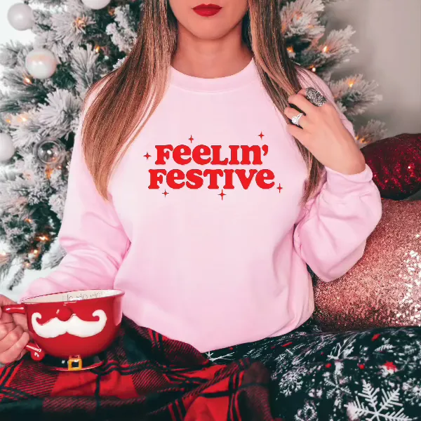 Feelin' Festive Crewneck