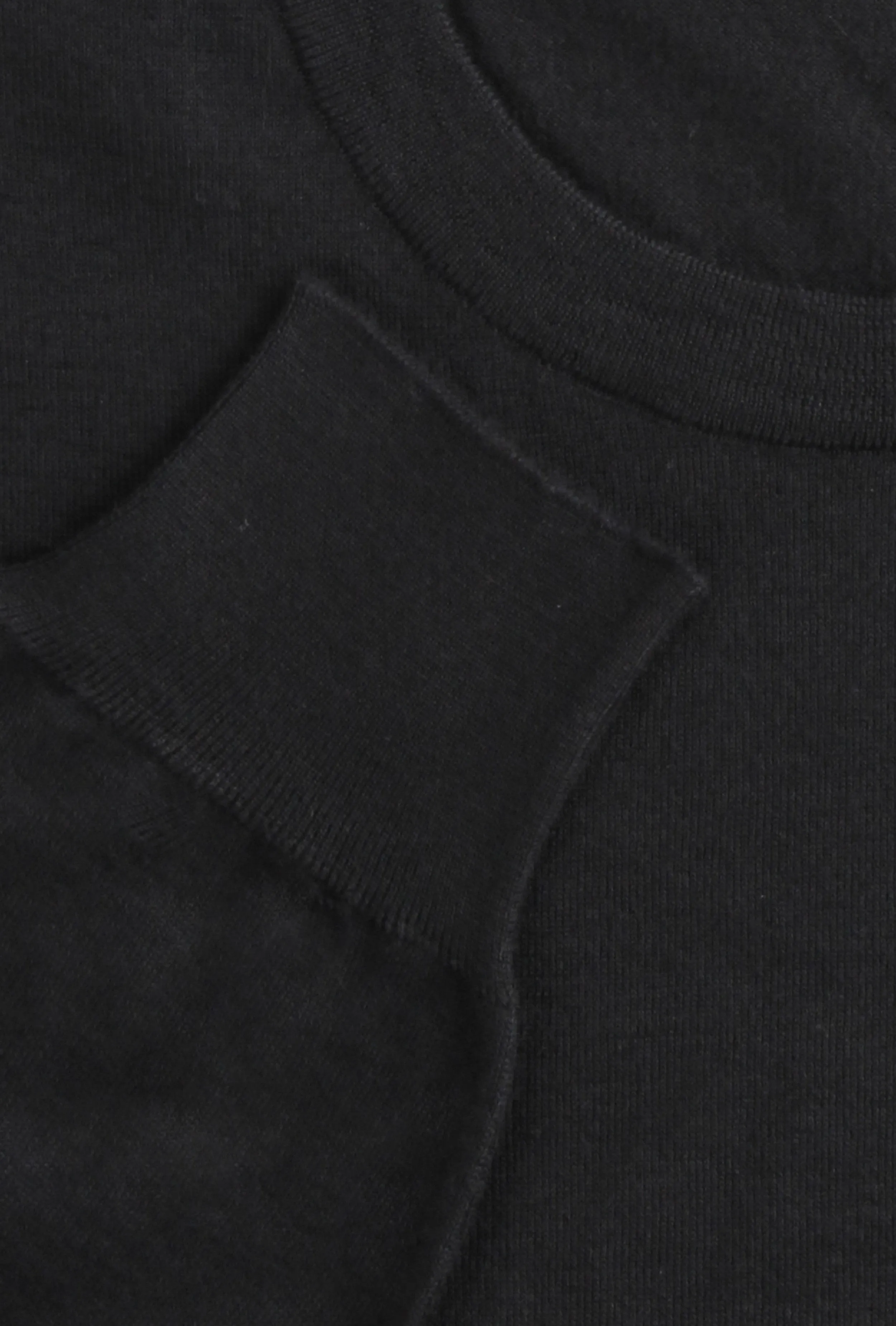 Fiori Di Lusso Black Crewneck Sweater