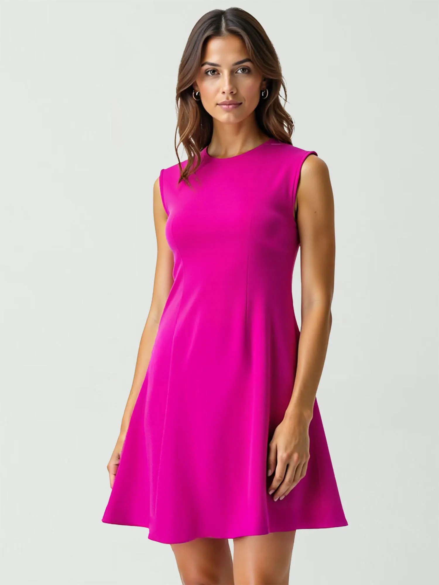 Fit Flare Mini Dress
