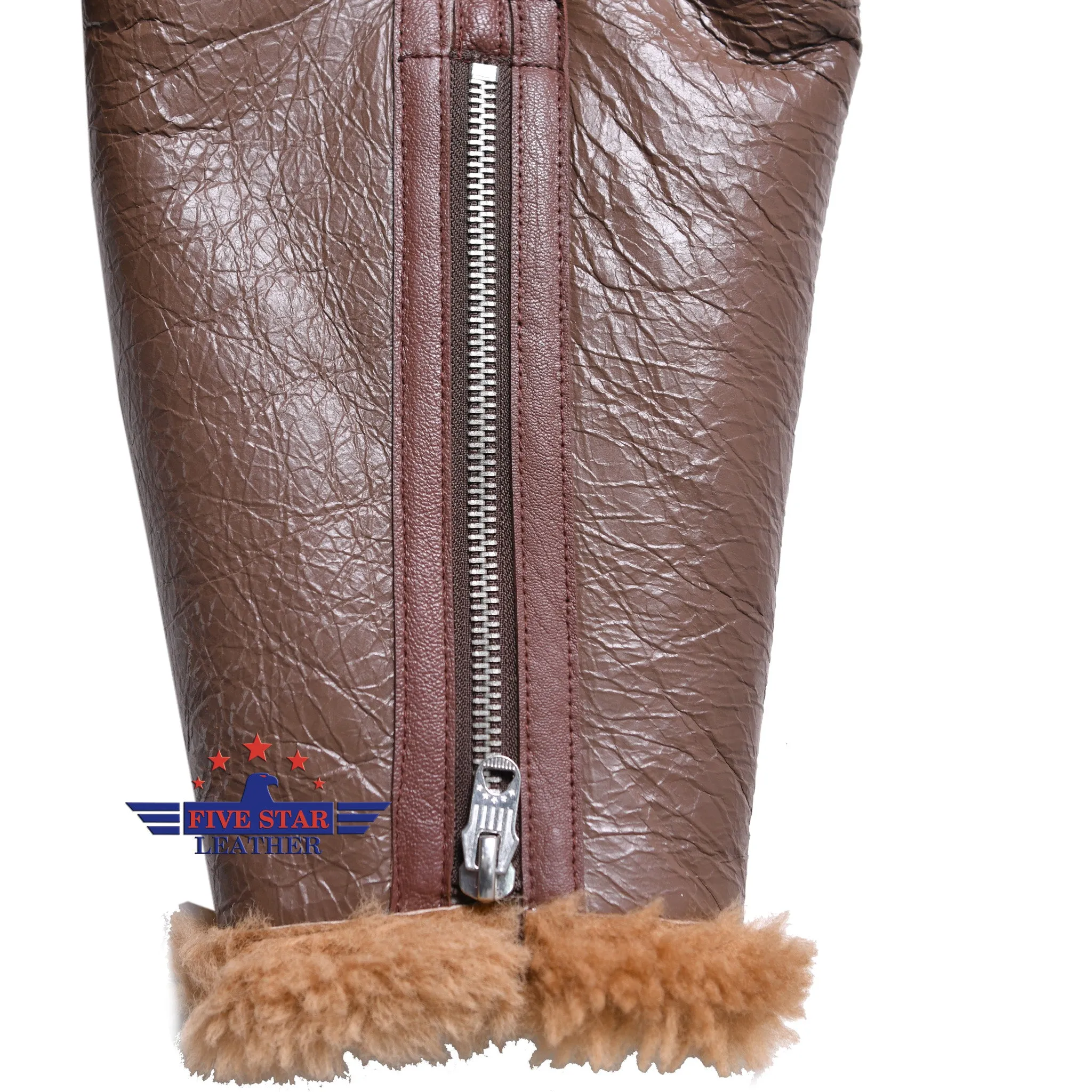 FiveStar Leather Repro RAF 1940/41 Pattern Sheepskin Flight Jacket