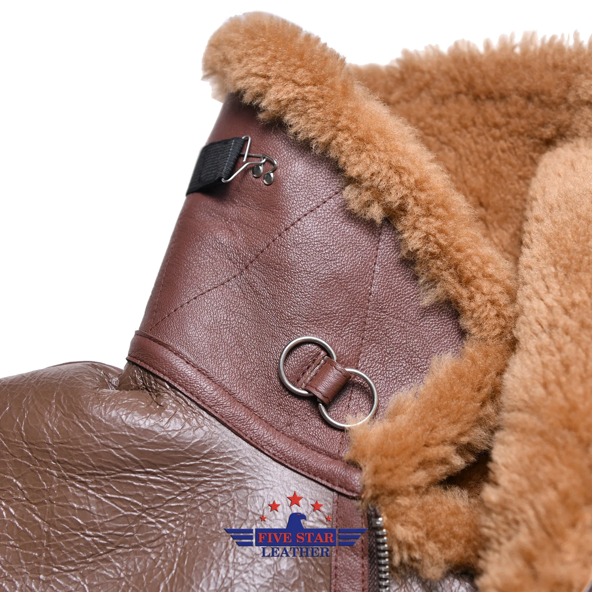 FiveStar Leather Repro RAF 1940/41 Pattern Sheepskin Flight Jacket