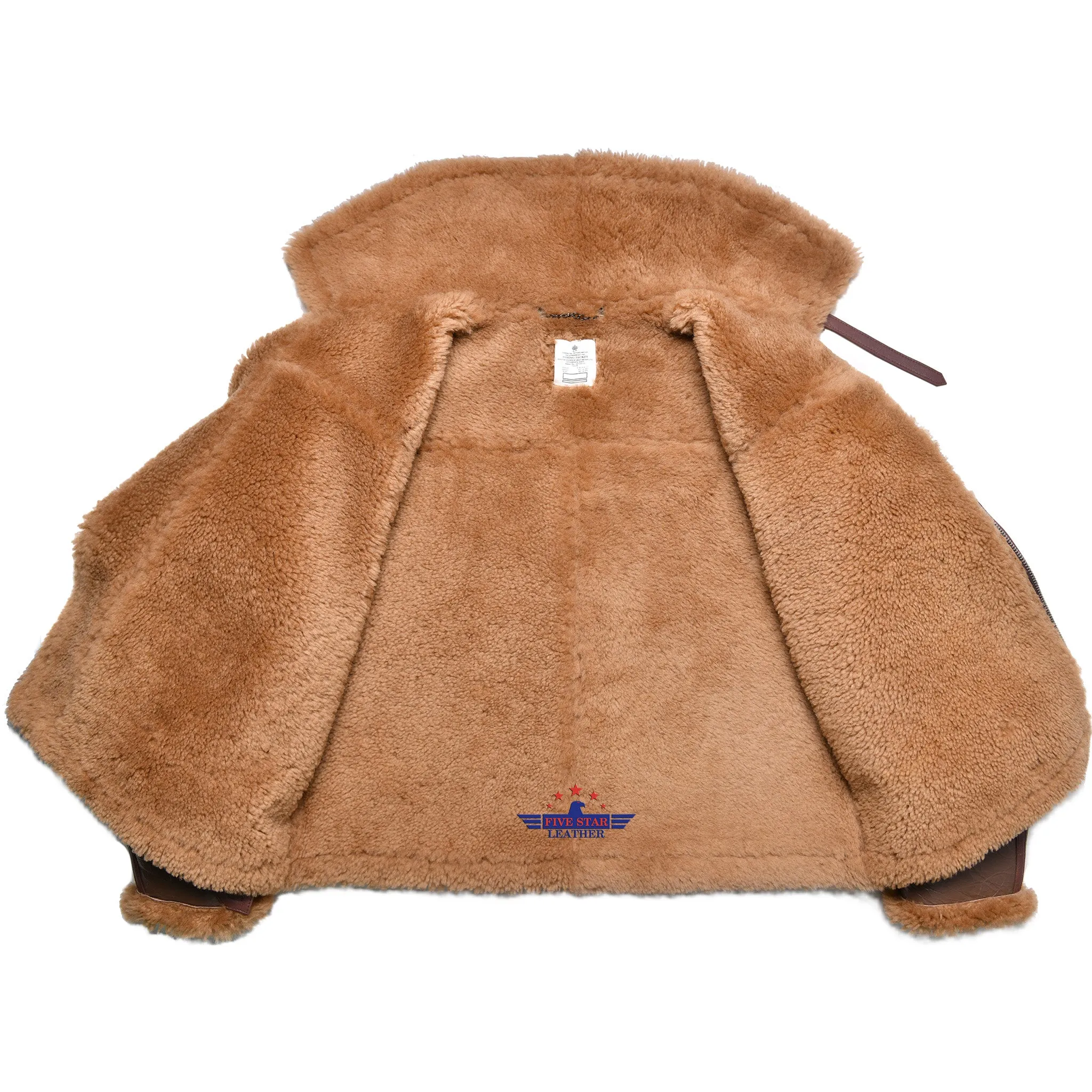 FiveStar Leather Repro RAF 1940/41 Pattern Sheepskin Flight Jacket