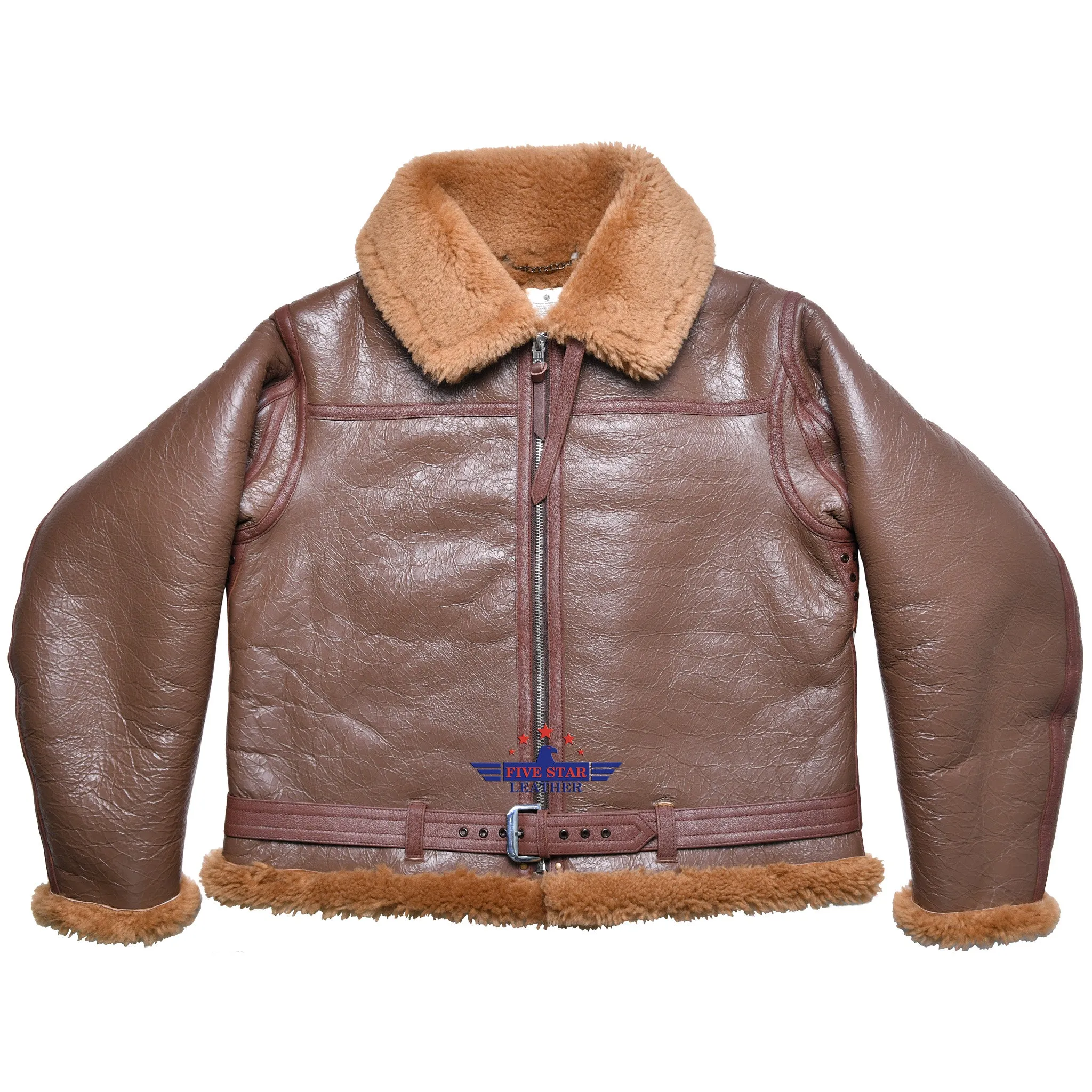 FiveStar Leather Repro RAF 1940/41 Pattern Sheepskin Flight Jacket