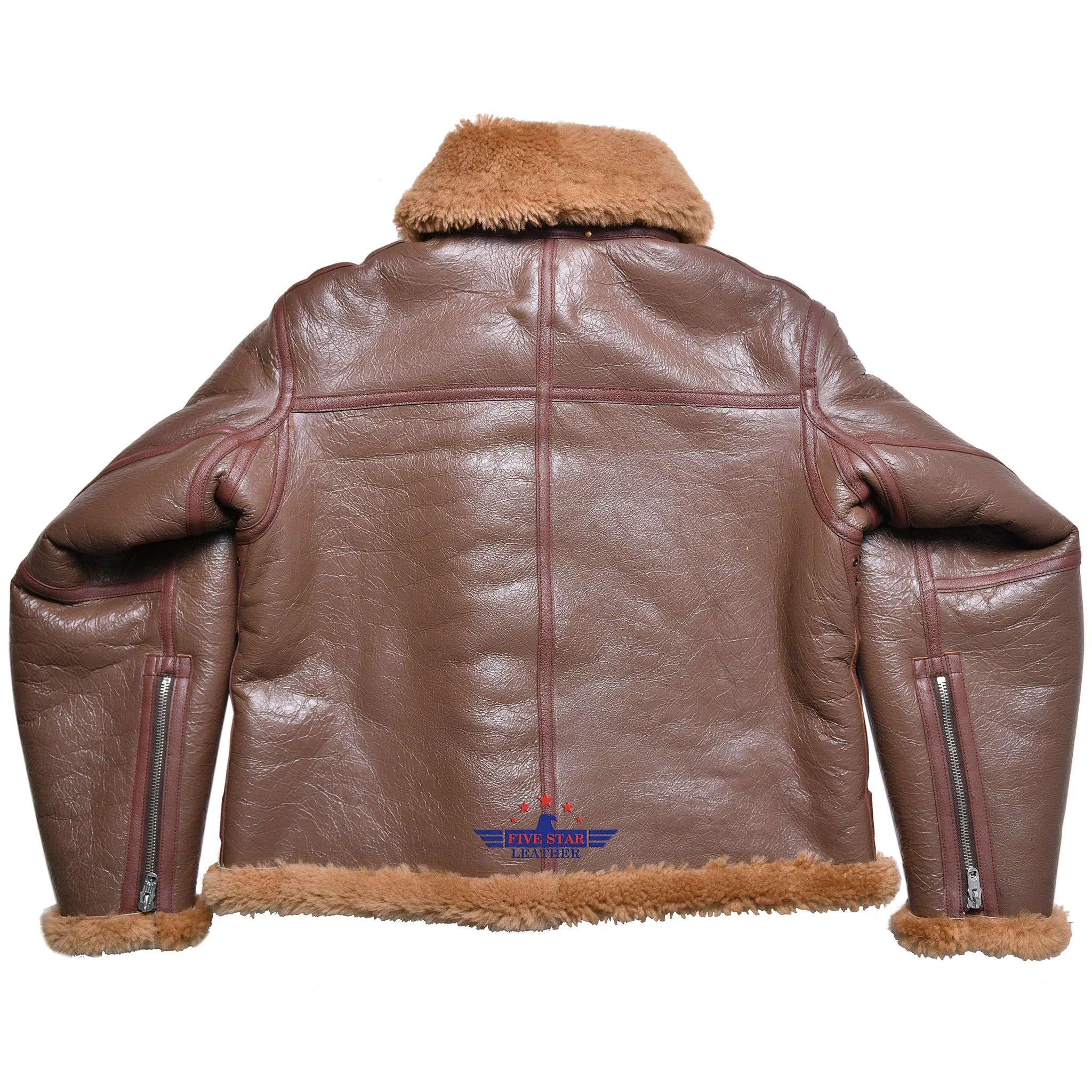 FiveStar Leather Repro RAF 1940/41 Pattern Sheepskin Flight Jacket