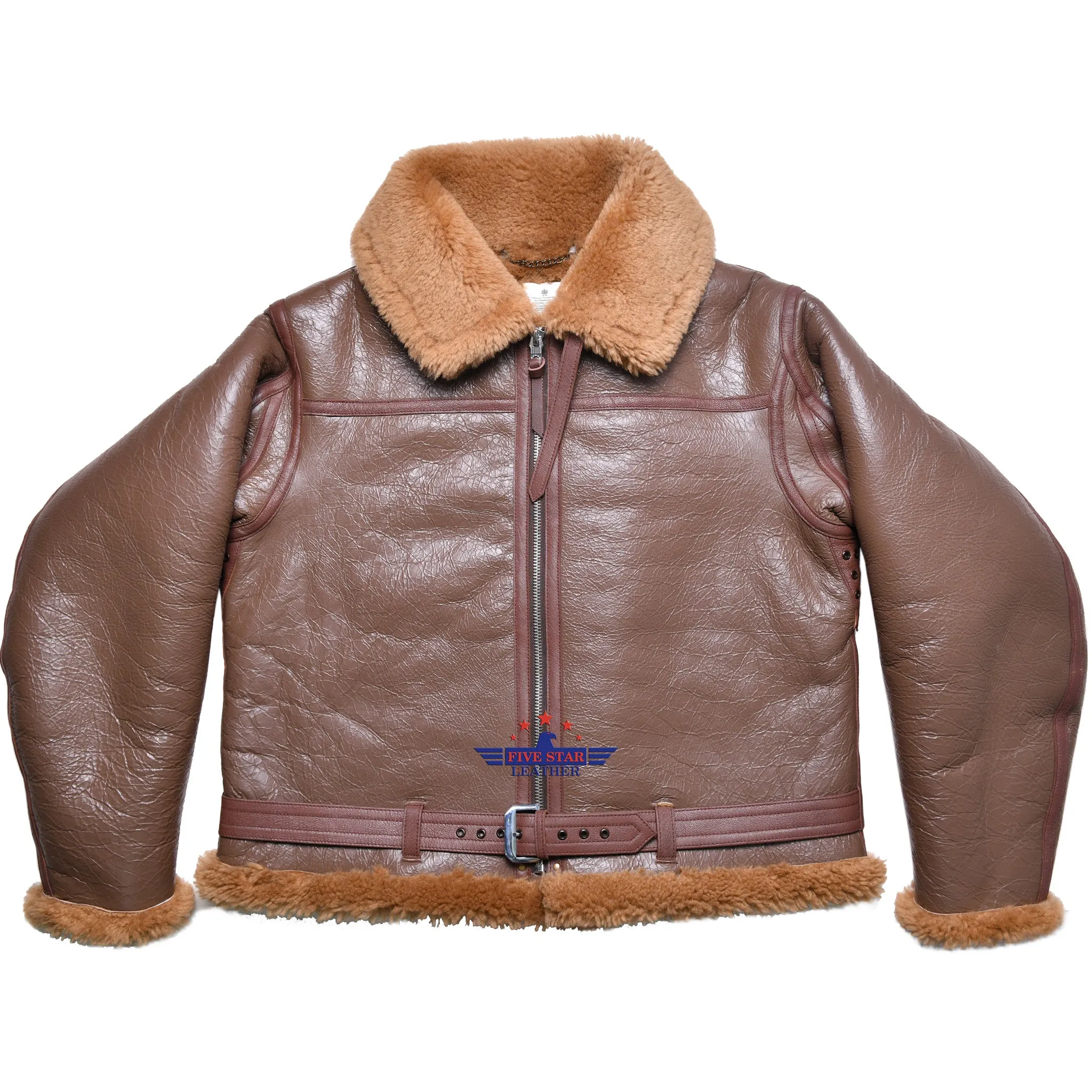 FiveStar Leather Repro RAF 1940/41 Pattern Sheepskin Flight Jacket