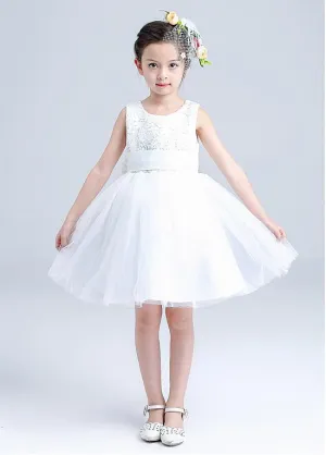Flower Girl Dresses With Bowknot