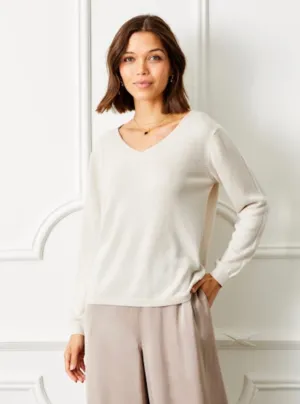 Fredric v neck sparkle knit