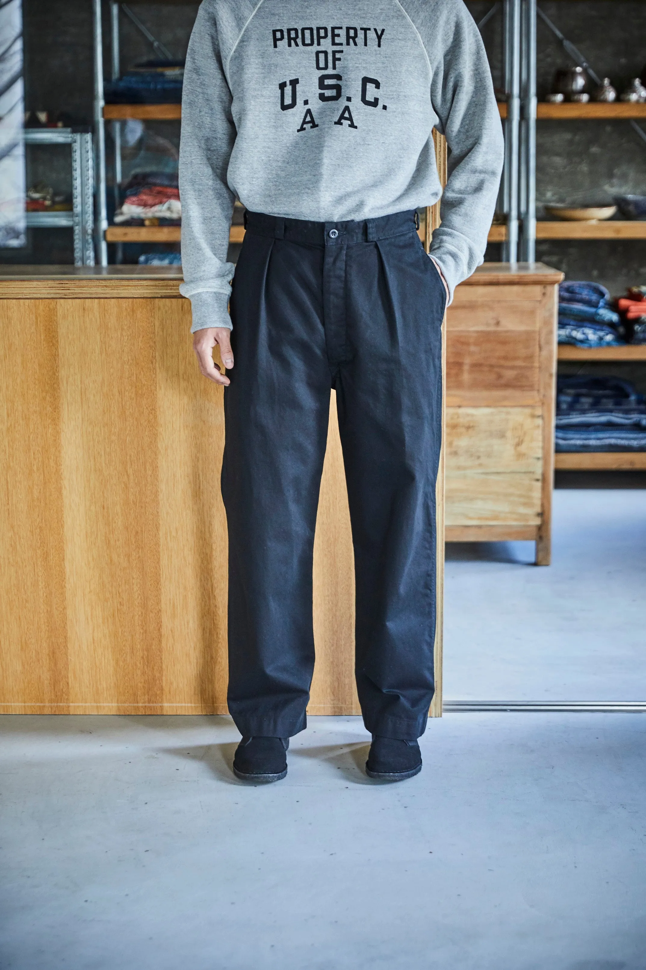 French Army Trouser - Black