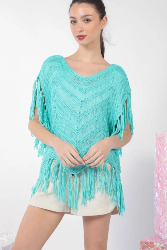 Fringe Detail Sweater