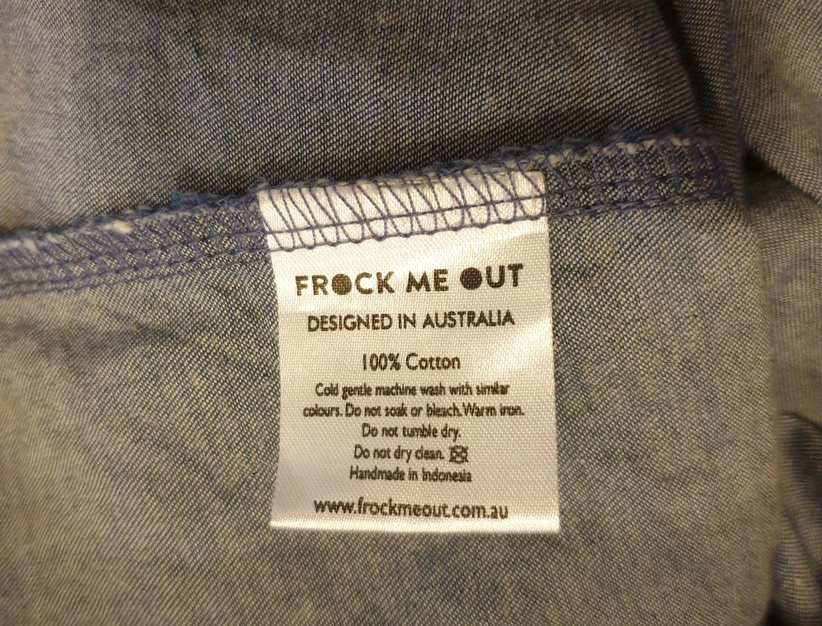 Frock Me Out denim skirt size 16