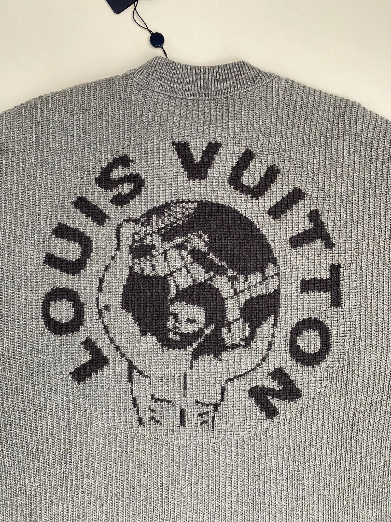 Full Jacquard Crewneck