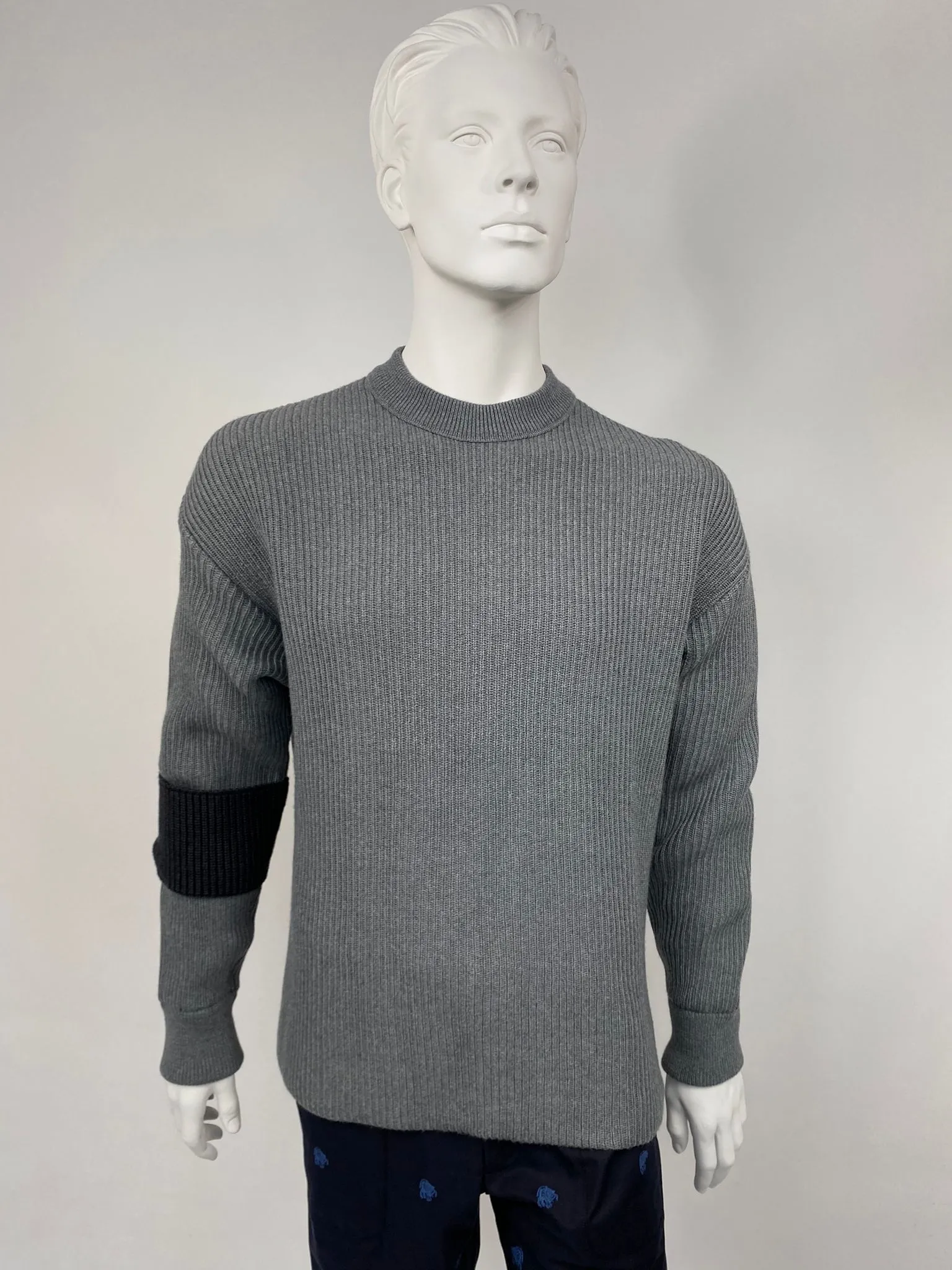 Full Jacquard Crewneck