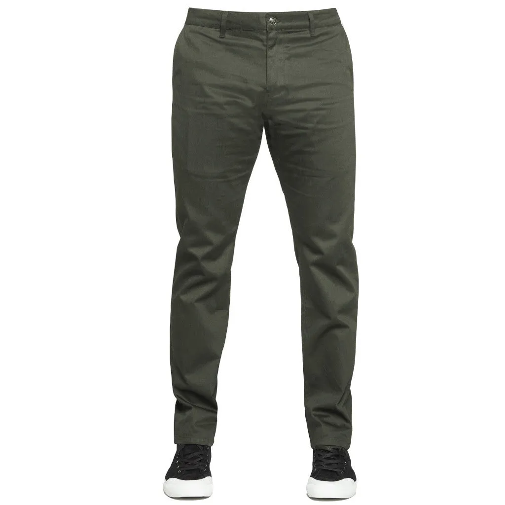 Fulton Chino Slim Pants Military