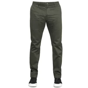 Fulton Chino Slim Pants Military
