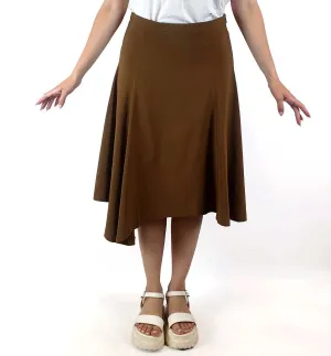 George tan A-line skirt size 10