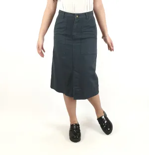 Gorman dark green denim pencil skirt size 6
