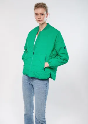 Green Bomber Jacket