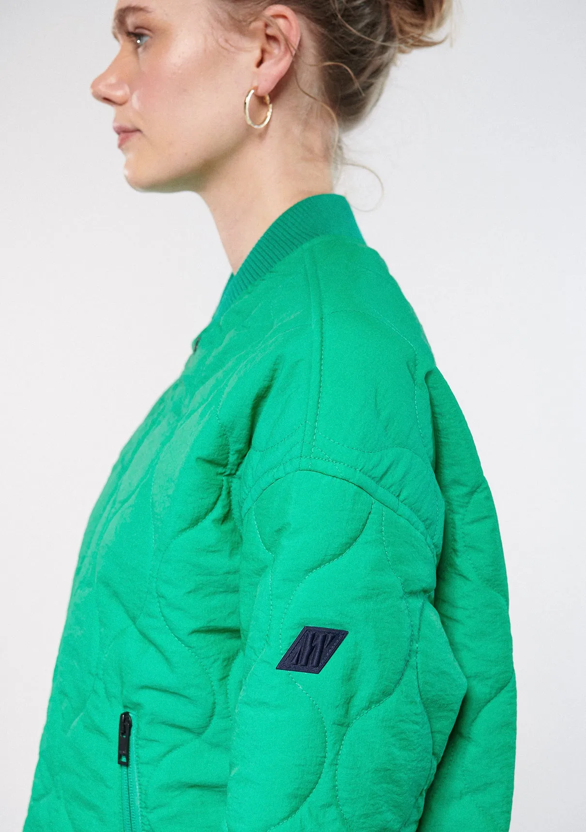 Green Bomber Jacket